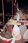 Varanasi - the Ganga Fire Arti at Dashaswamedh Ghat